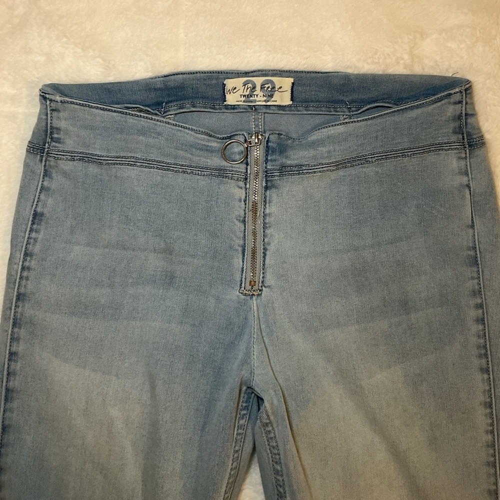 We the free Light Blue Women's low rise Jeans - Picture 7 of 7